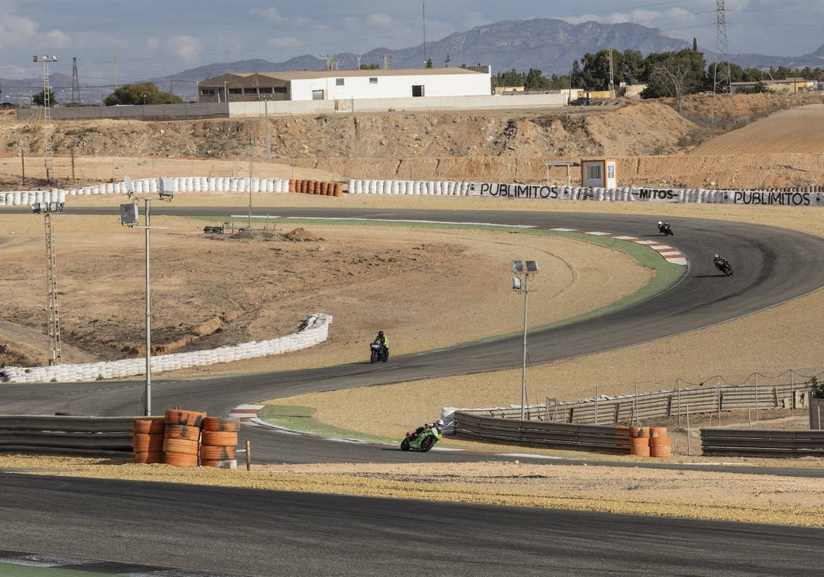 Circuito de velocidad de Cartagena, en una imagen de archivo.