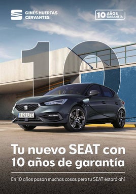 SEAT ofrece 10 años de garantía en la compra de sus vehículos