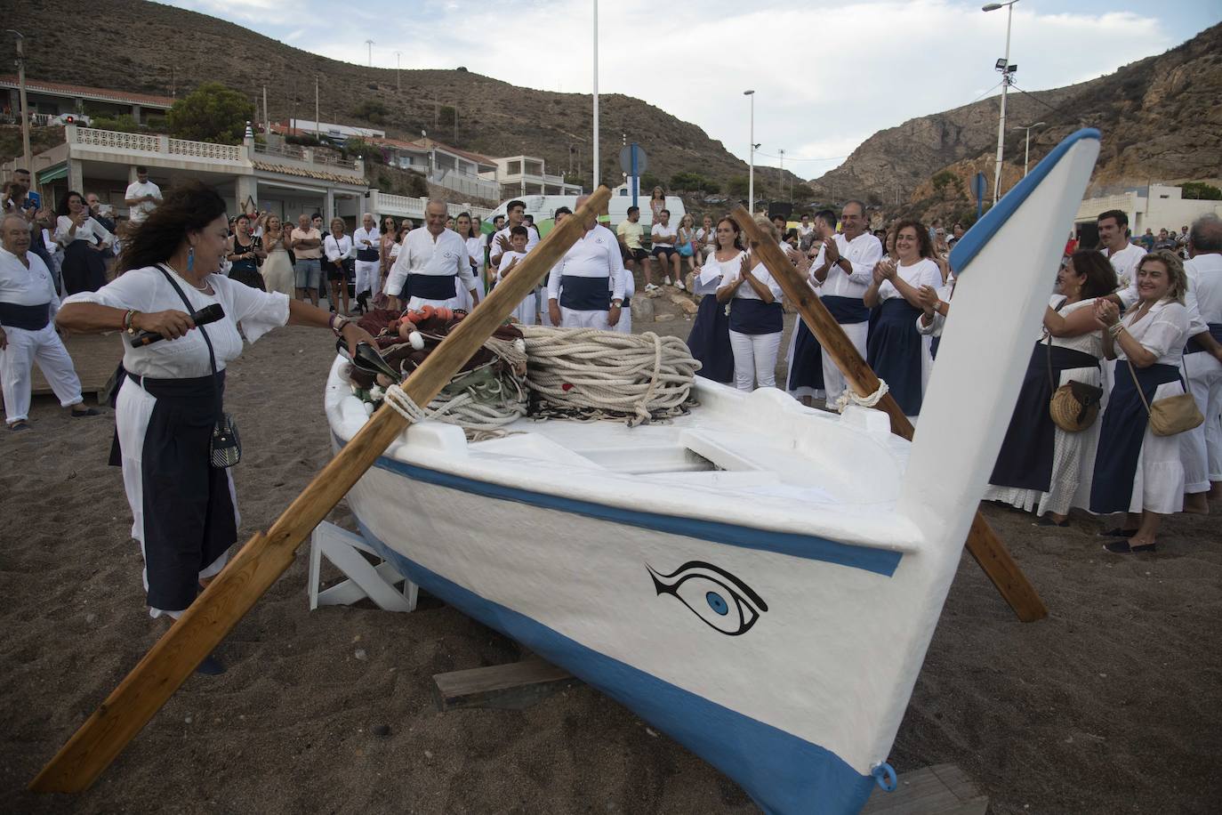 La jornada marinera de El Portús, en imágenes