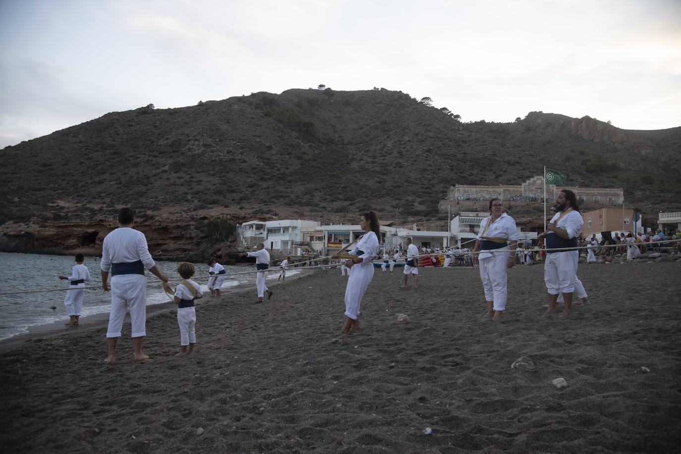 La jornada marinera de El Portús, en imágenes