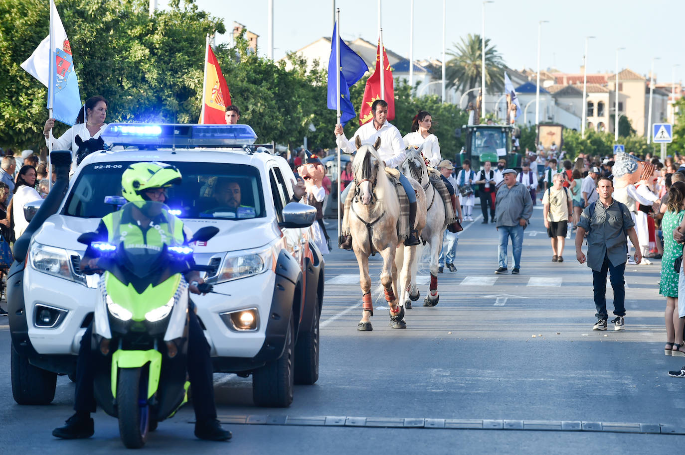 Bando Internacional de la Huerta y el Mar en Los Alcázares, en imágenes