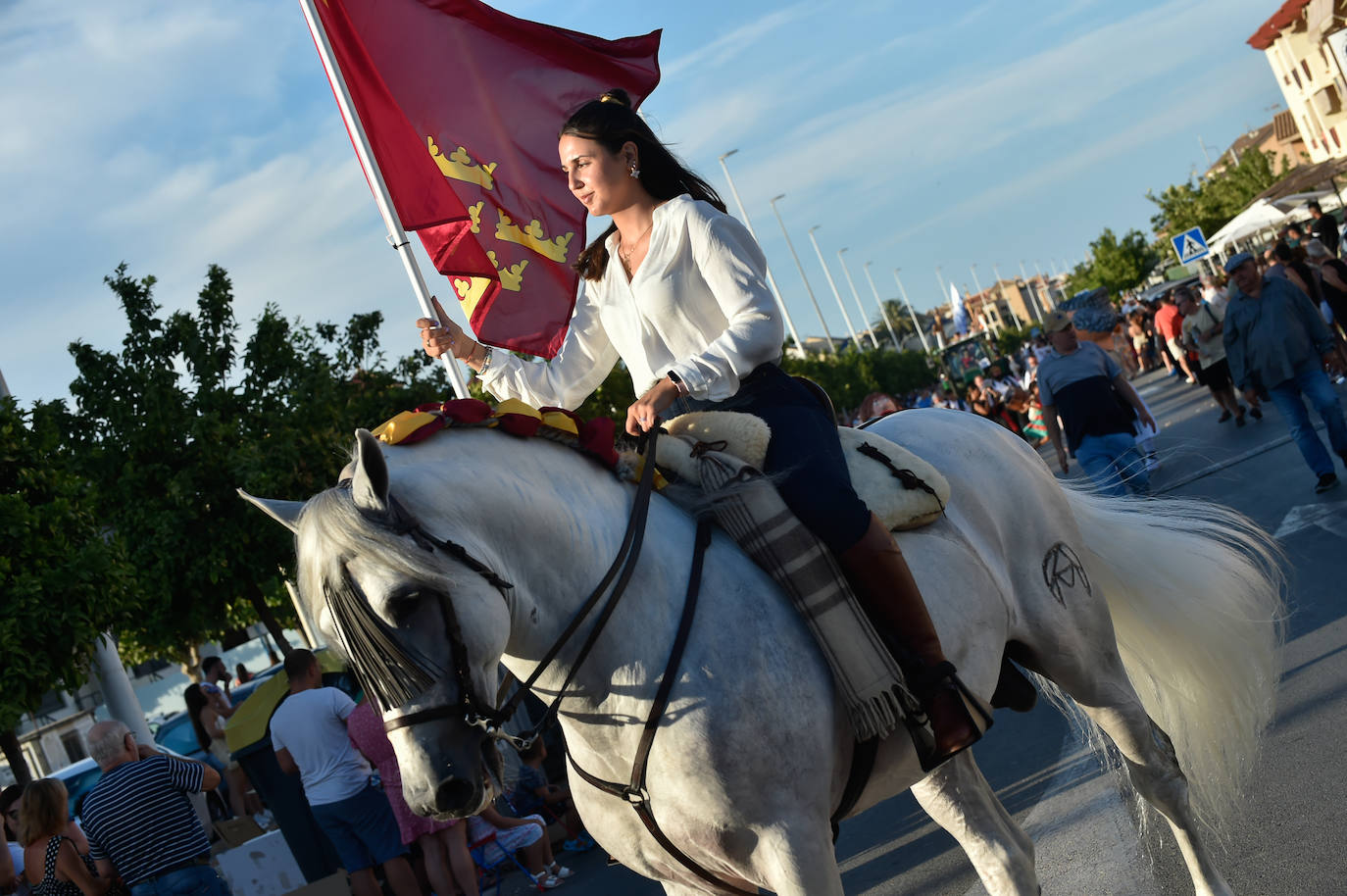 Bando Internacional de la Huerta y el Mar en Los Alcázares, en imágenes