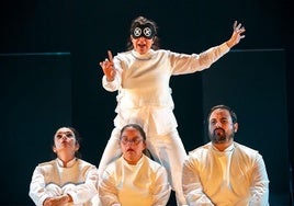 Rocío Bernal (arriba), Susi Espín, María Jesús Baeza y Javier Ruano.