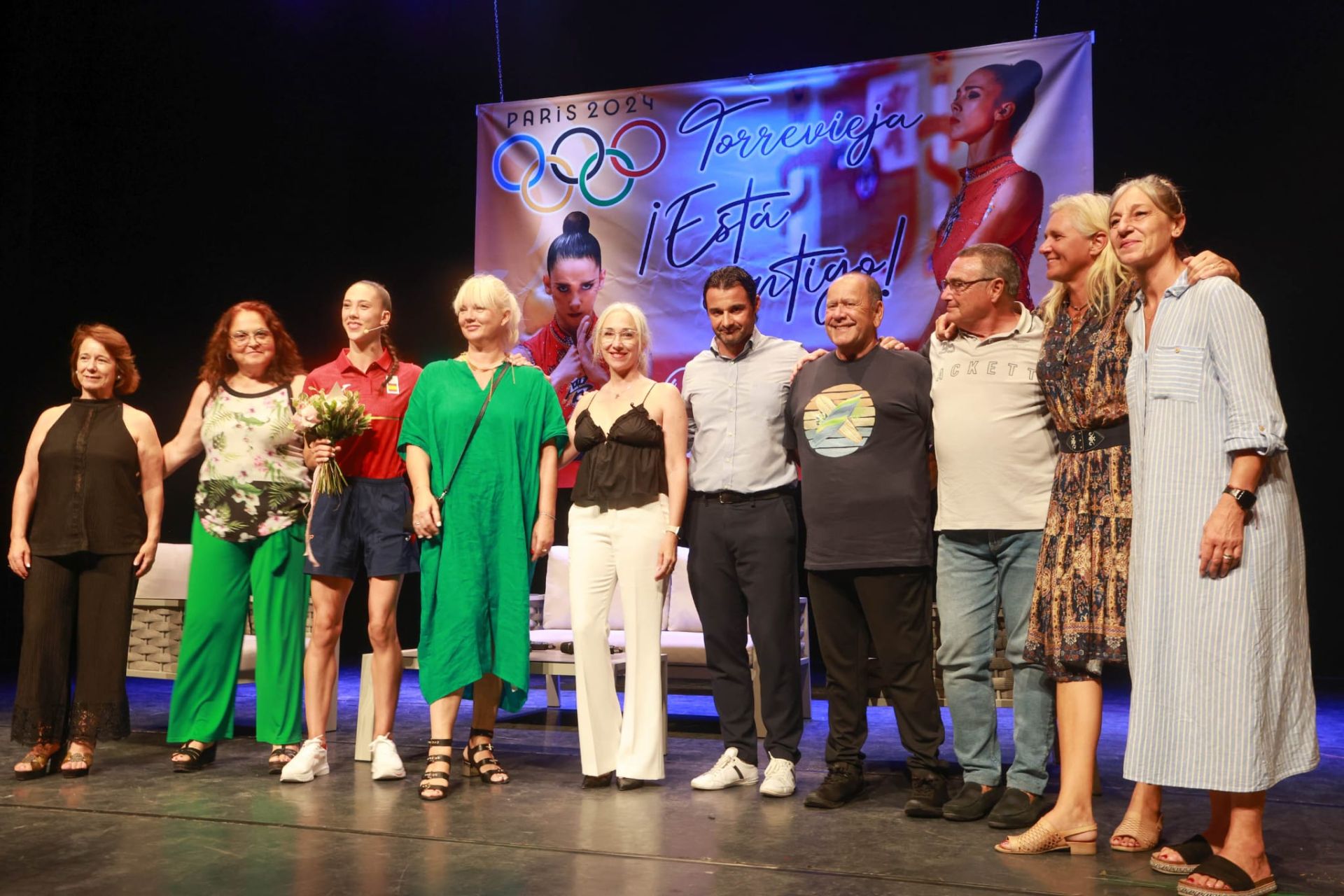 Encuentro en Torrevieja con la deportista olímpica Polina Berezina