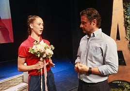 Encuentro en Torrevieja con la deportista olímpica Polina Berezina