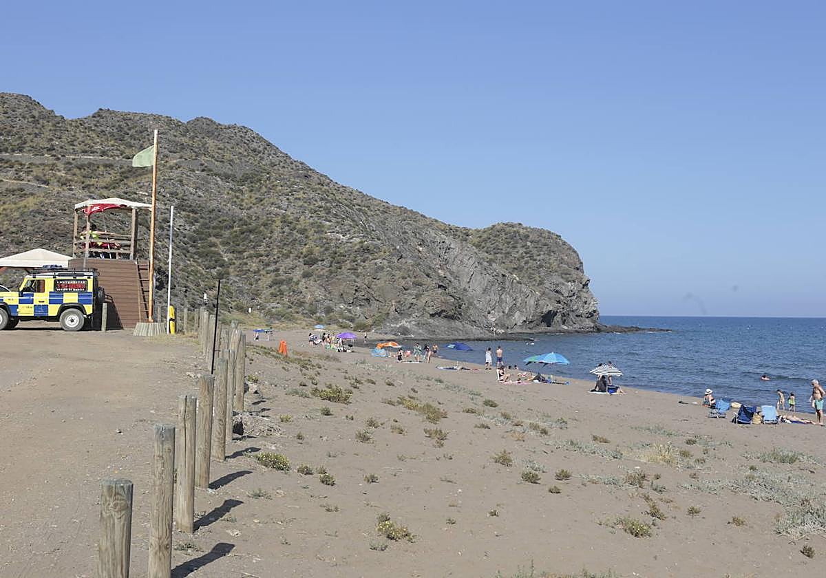 Playa de Puntas de Calnegre, en Lorca.