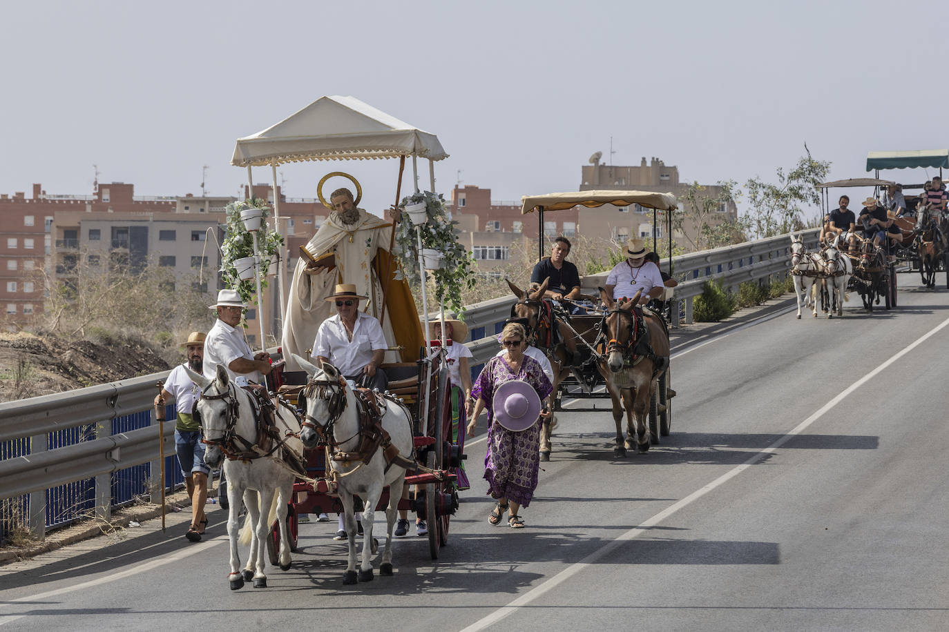 La romería de San Ginés de la Jara 2024, en imágenes