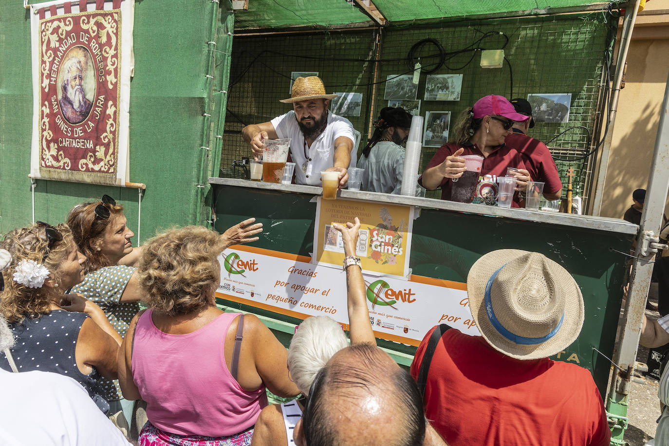 La romería de San Ginés de la Jara 2024, en imágenes