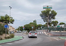 Tramo de la CV-95 en Los Balcones, en una imagen de archivo.