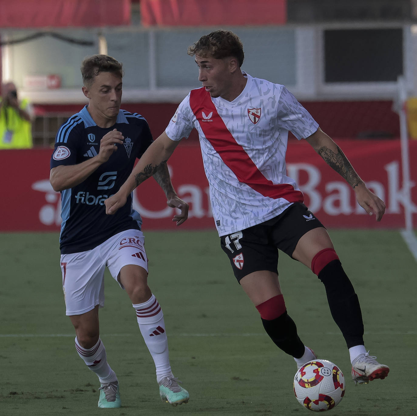 La victoria del Real Murcia frente al Sevilla Atlético, en imágenes