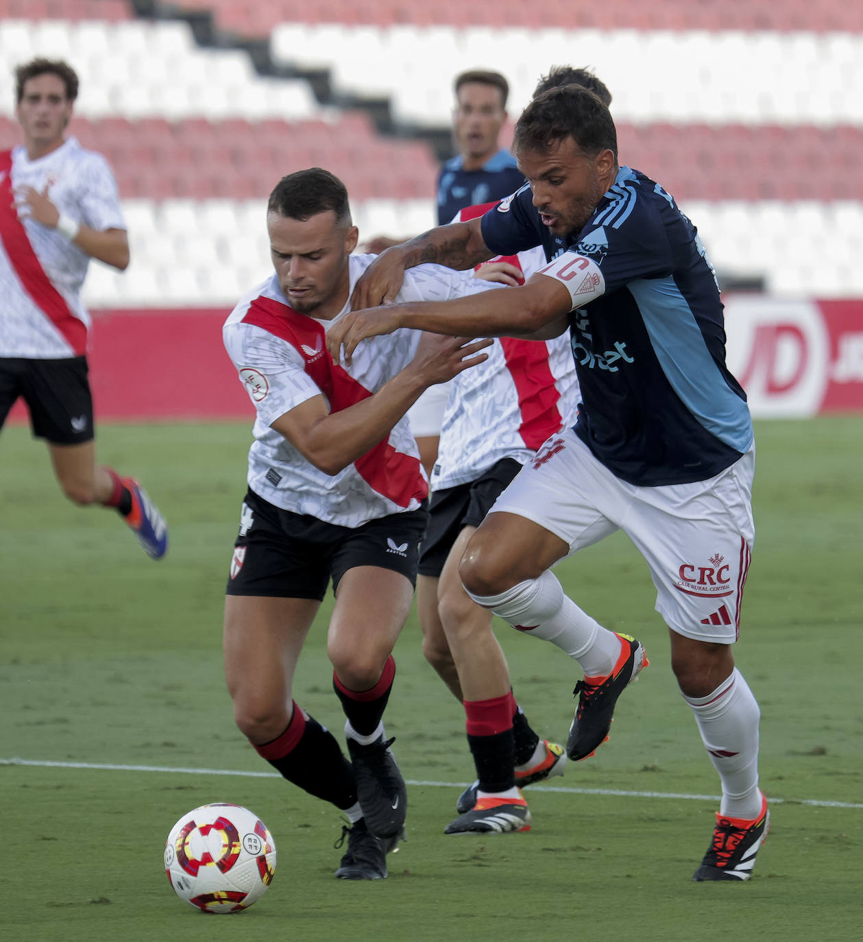 La victoria del Real Murcia frente al Sevilla Atlético, en imágenes