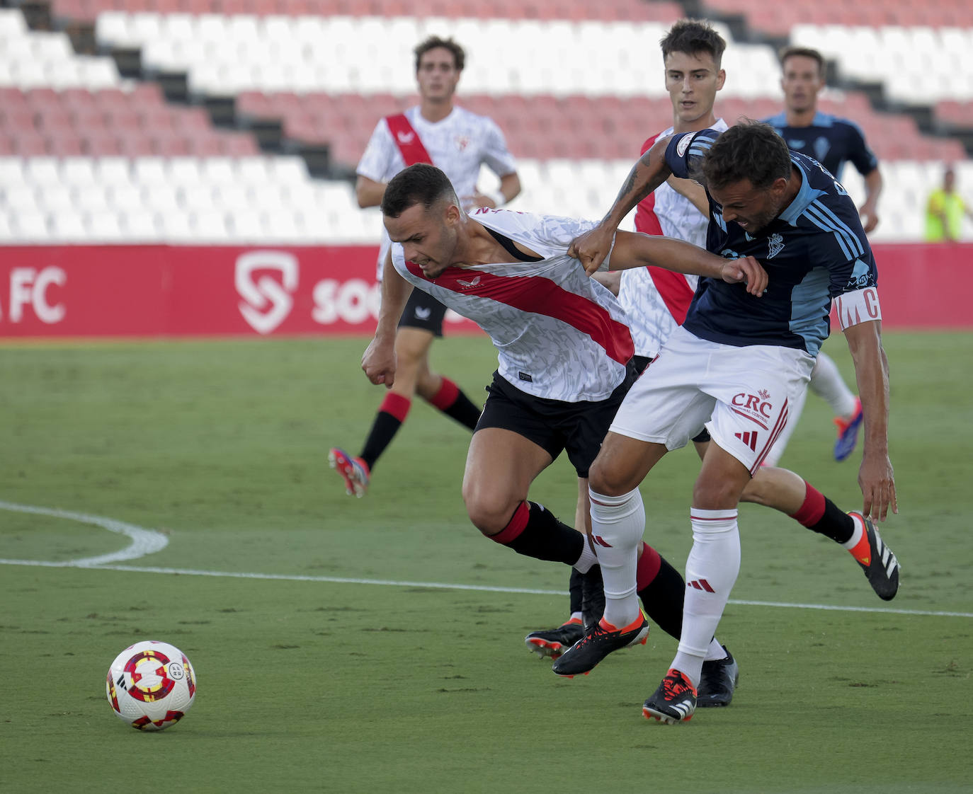 La victoria del Real Murcia frente al Sevilla Atlético, en imágenes