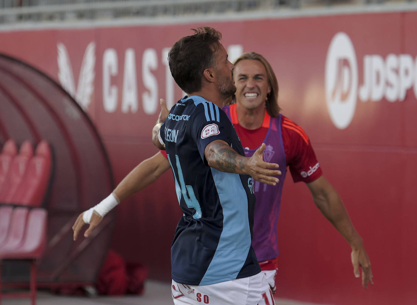 La victoria del Real Murcia frente al Sevilla Atlético, en imágenes