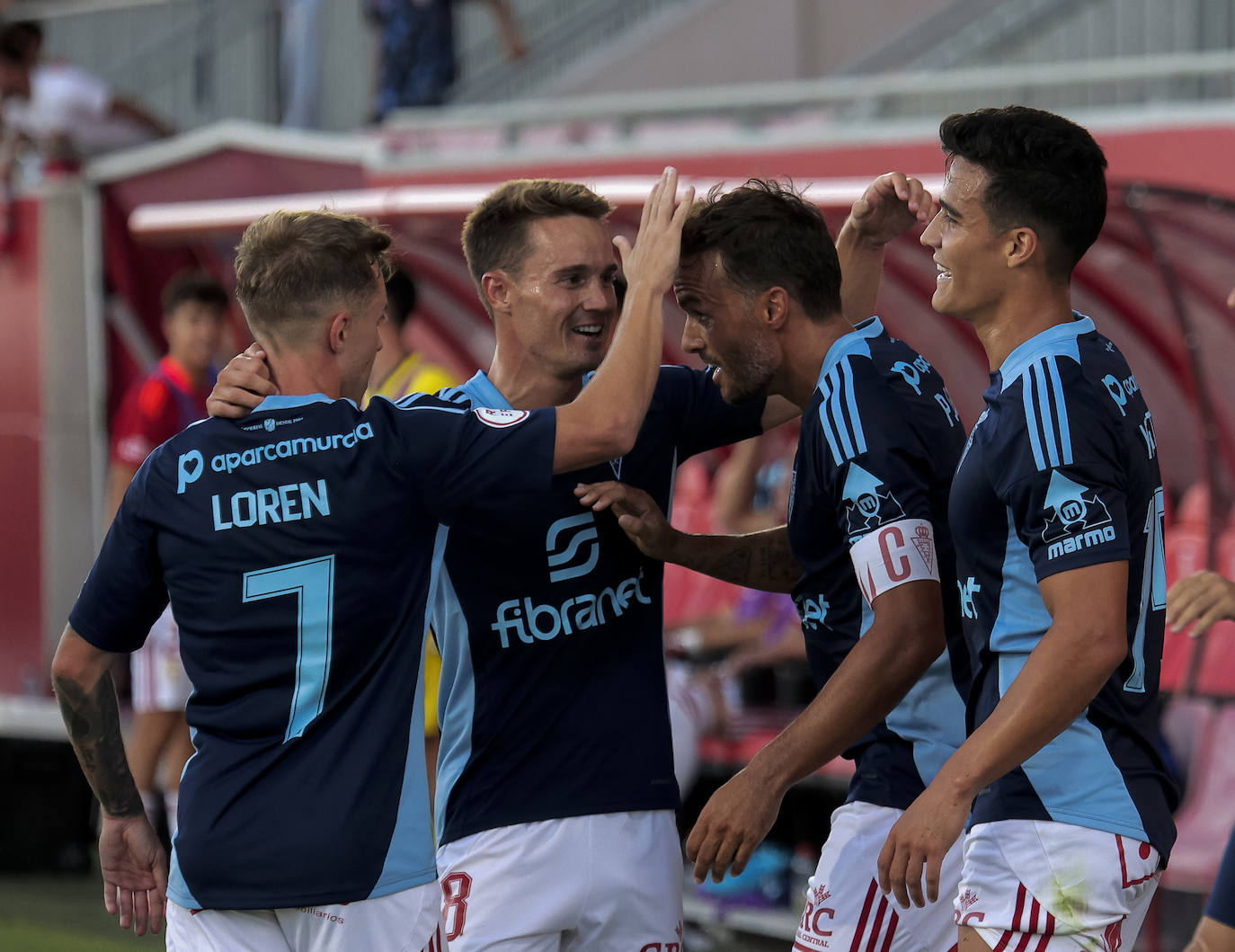 La victoria del Real Murcia frente al Sevilla Atlético, en imágenes