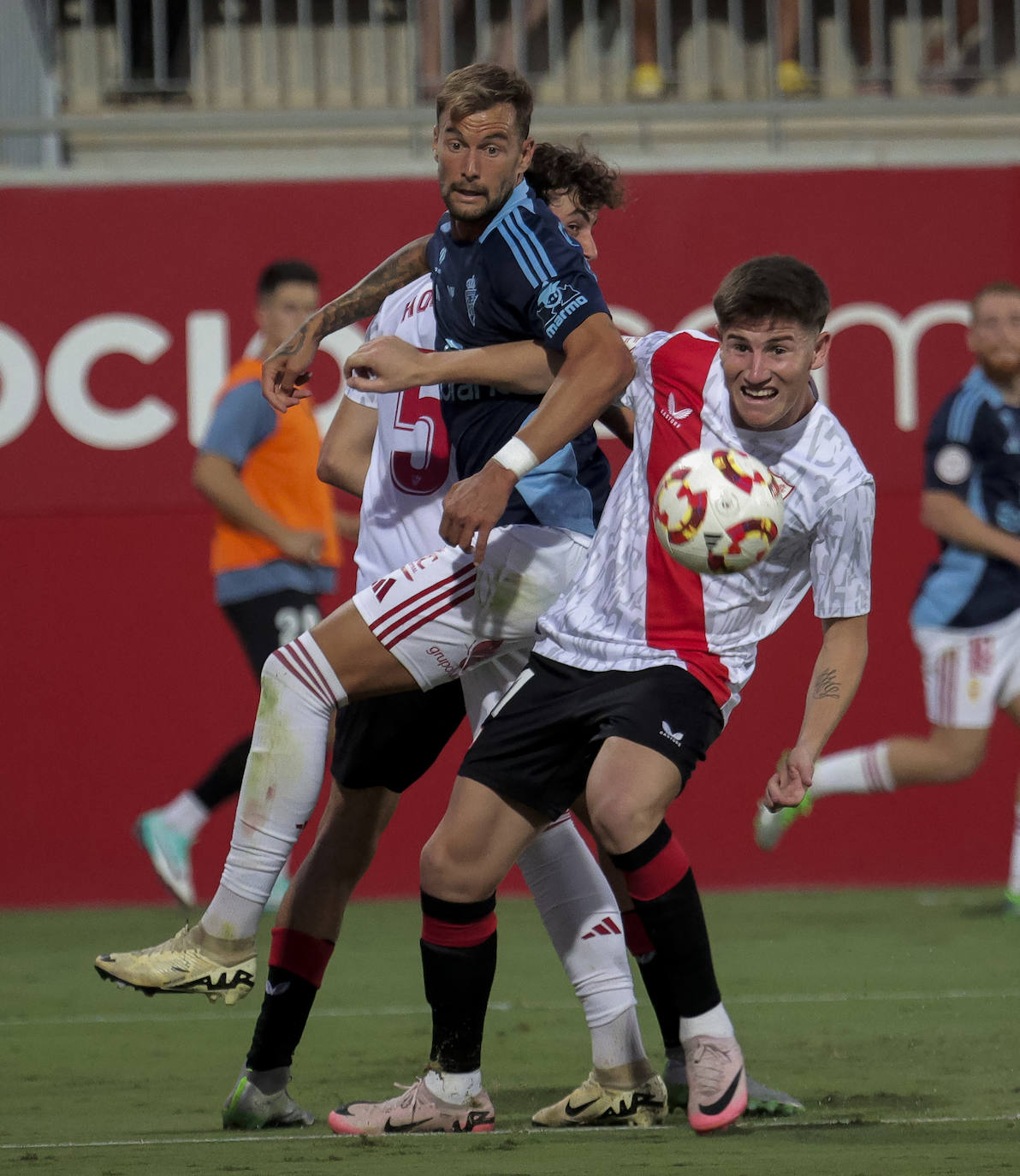 La victoria del Real Murcia frente al Sevilla Atlético, en imágenes