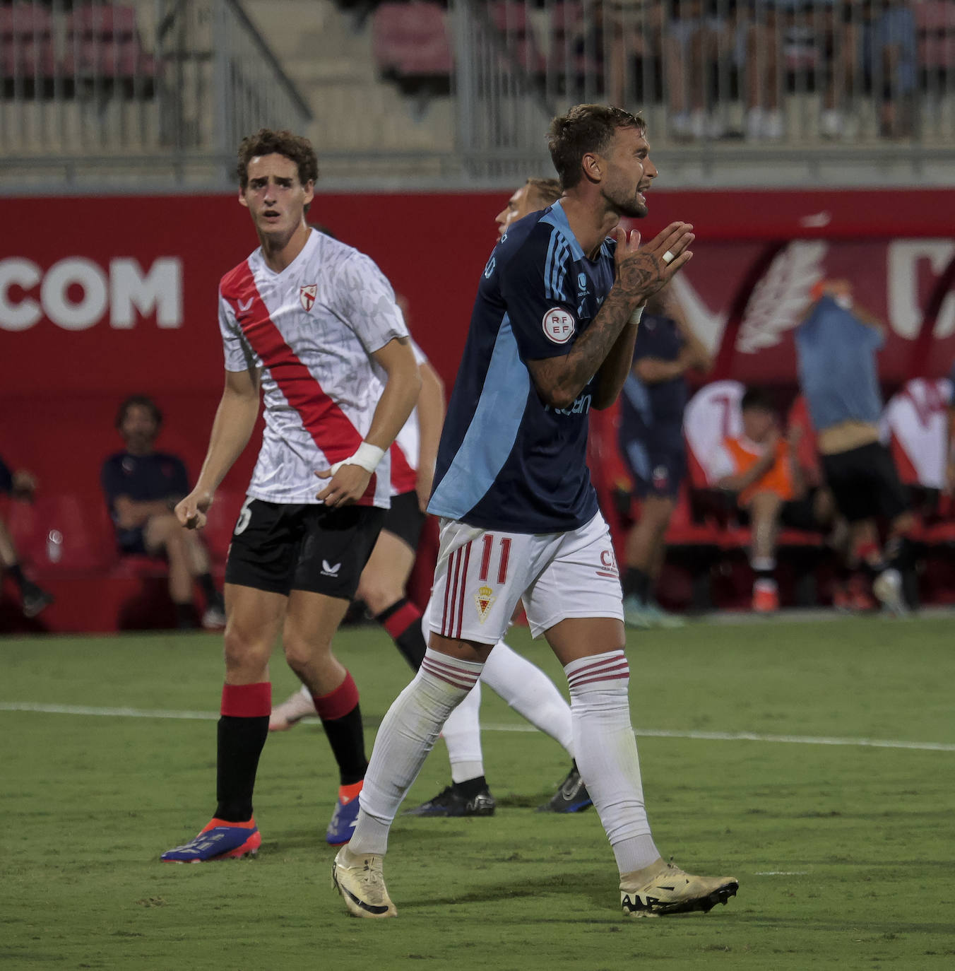 La victoria del Real Murcia frente al Sevilla Atlético, en imágenes
