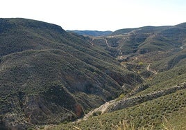 Rambla de Nogalte en Puerto Lumbreras.