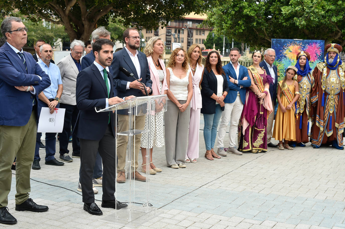 El acto de presentación del programa de la Feria de Murcia 2024, en imágenes