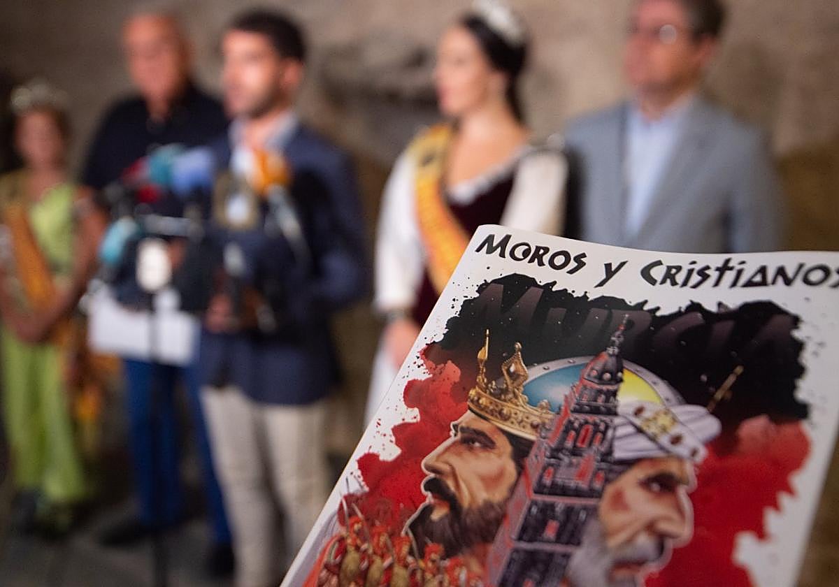 Presentación de la programación de Moros y Cristianos 2024 en Murcia. Presentación de la feria 'foodtruck' 'Cómete Murcia'.