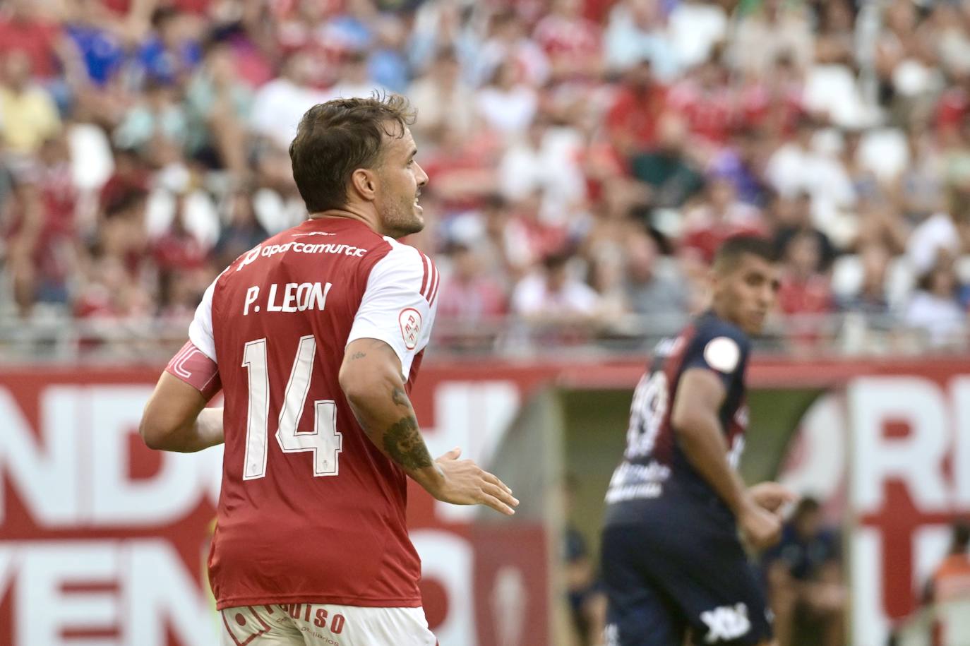 La derrota del Real Murcia frente al Yeclano ante su afición, en imágenes