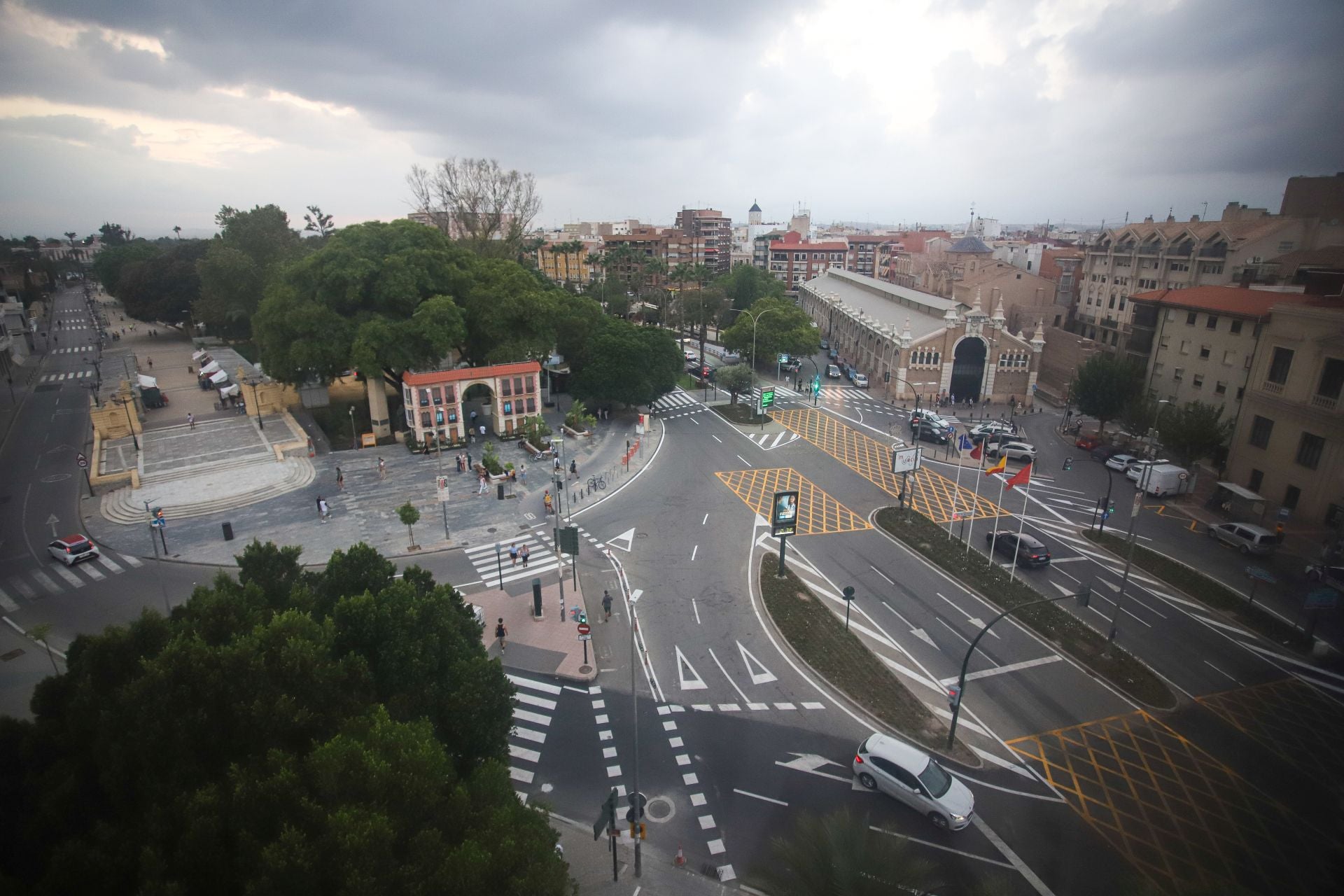 Las imágenes de la noria de Murcia