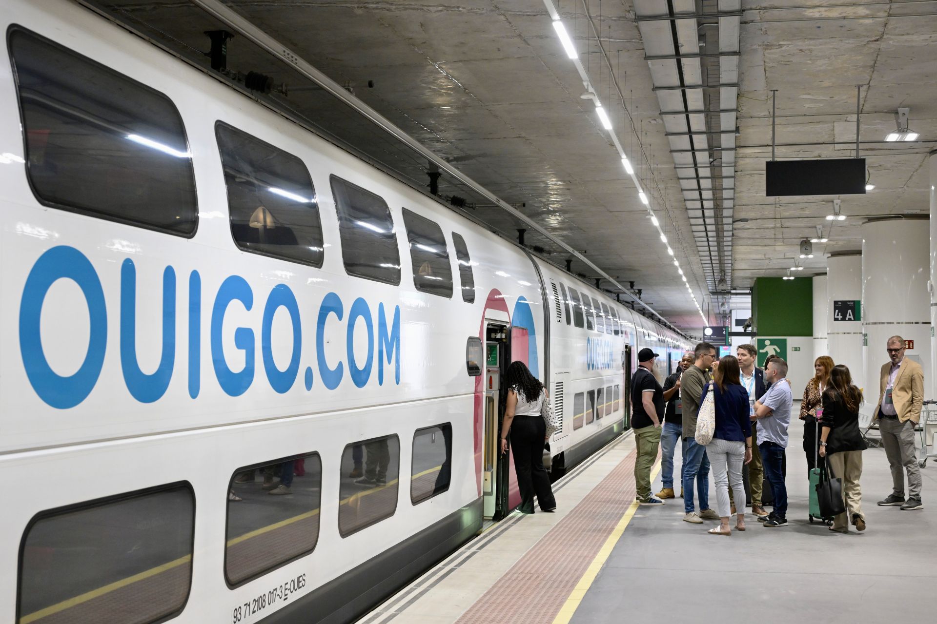 Así fue la inauguración de la línea de Ouigo entre Murcia y Madrid, en imágenes