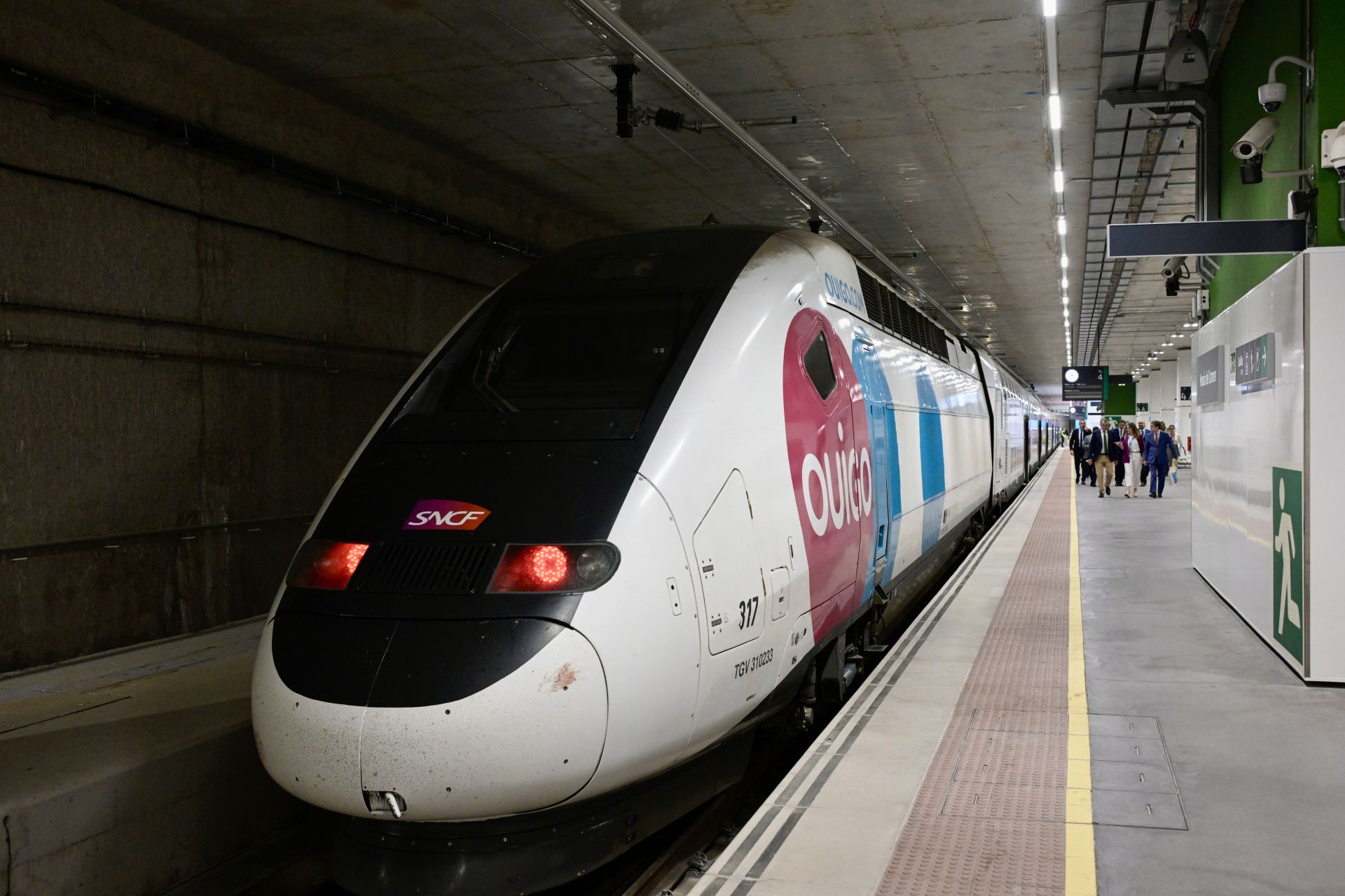 Así fue la inauguración de la línea de Ouigo entre Murcia y Madrid, en imágenes