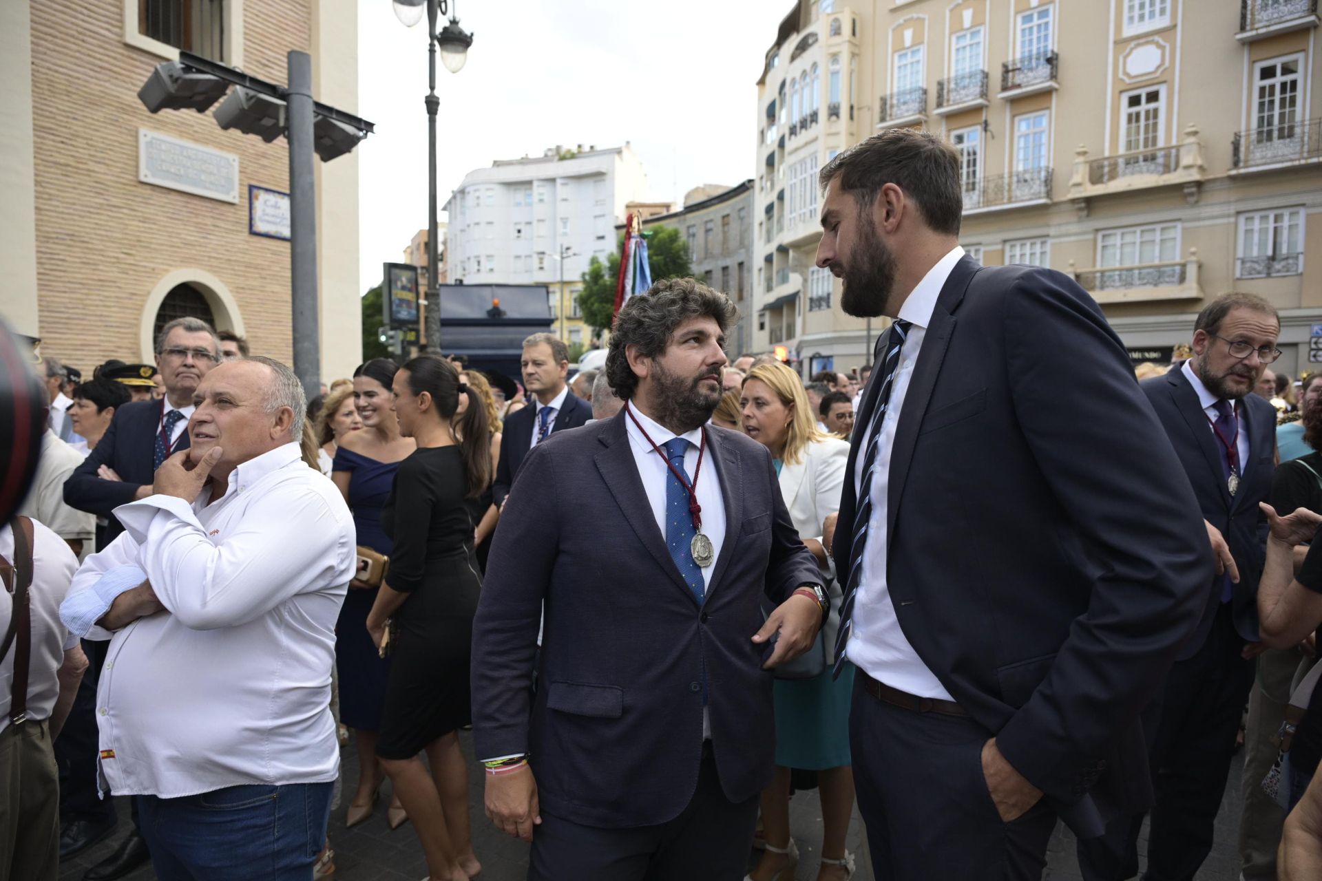 La bajada de la Virgen de la Fuensanta a la Catedral de Murcia, en imágenes