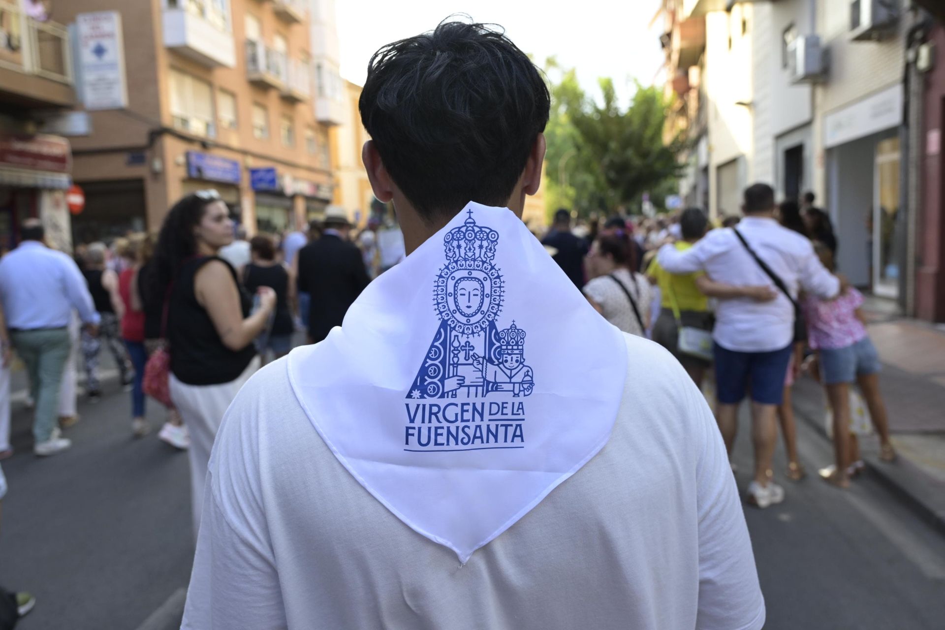 La bajada de la Virgen de la Fuensanta a la Catedral de Murcia, en imágenes