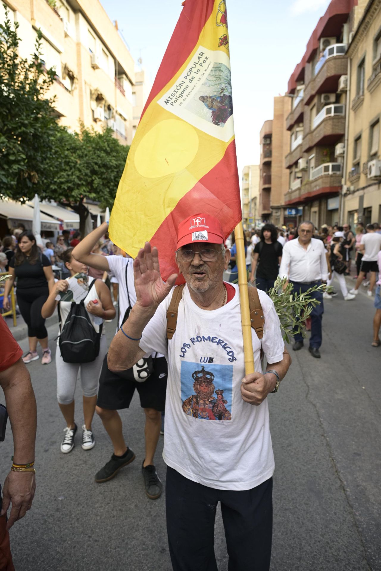 La bajada de la Virgen de la Fuensanta a la Catedral de Murcia, en imágenes