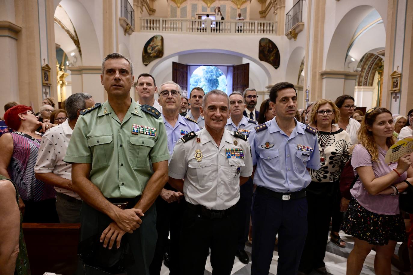 La bajada de la Virgen de la Fuensanta a la Catedral de Murcia, en imágenes