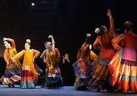 Bailarinas de la compañía.