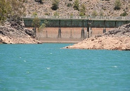 Embalse del Talave (Albacete), donde llegan las aguas del Trasvase Tajo-Segura.