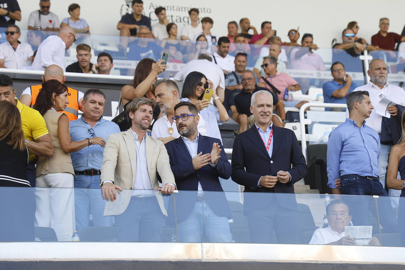 La derrota del Cartagena frente al Levante, en imágenes