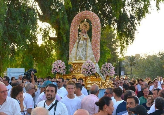 La Virgen del Buen Suceso, patrona de Cieza.
