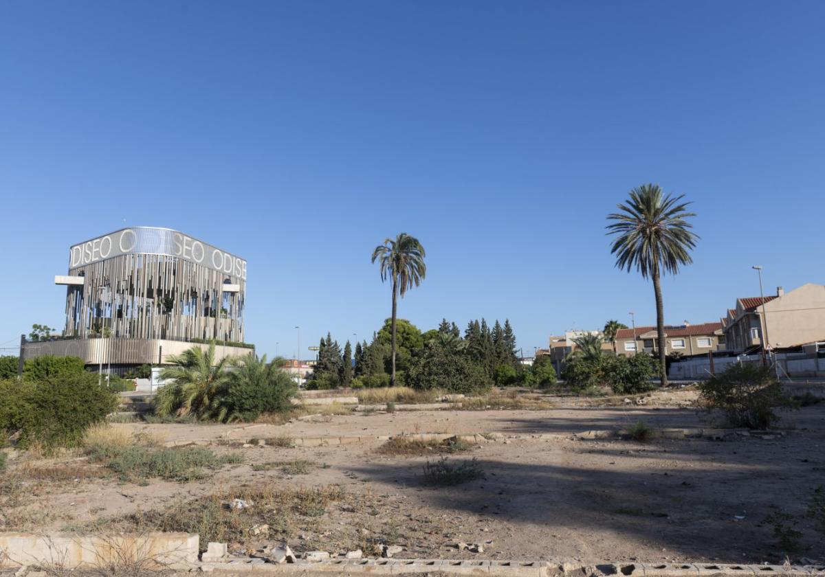 Odiseo, visto desde los terrenos a cuya urbanización ha dado luz verde la Junta de Gobierno.