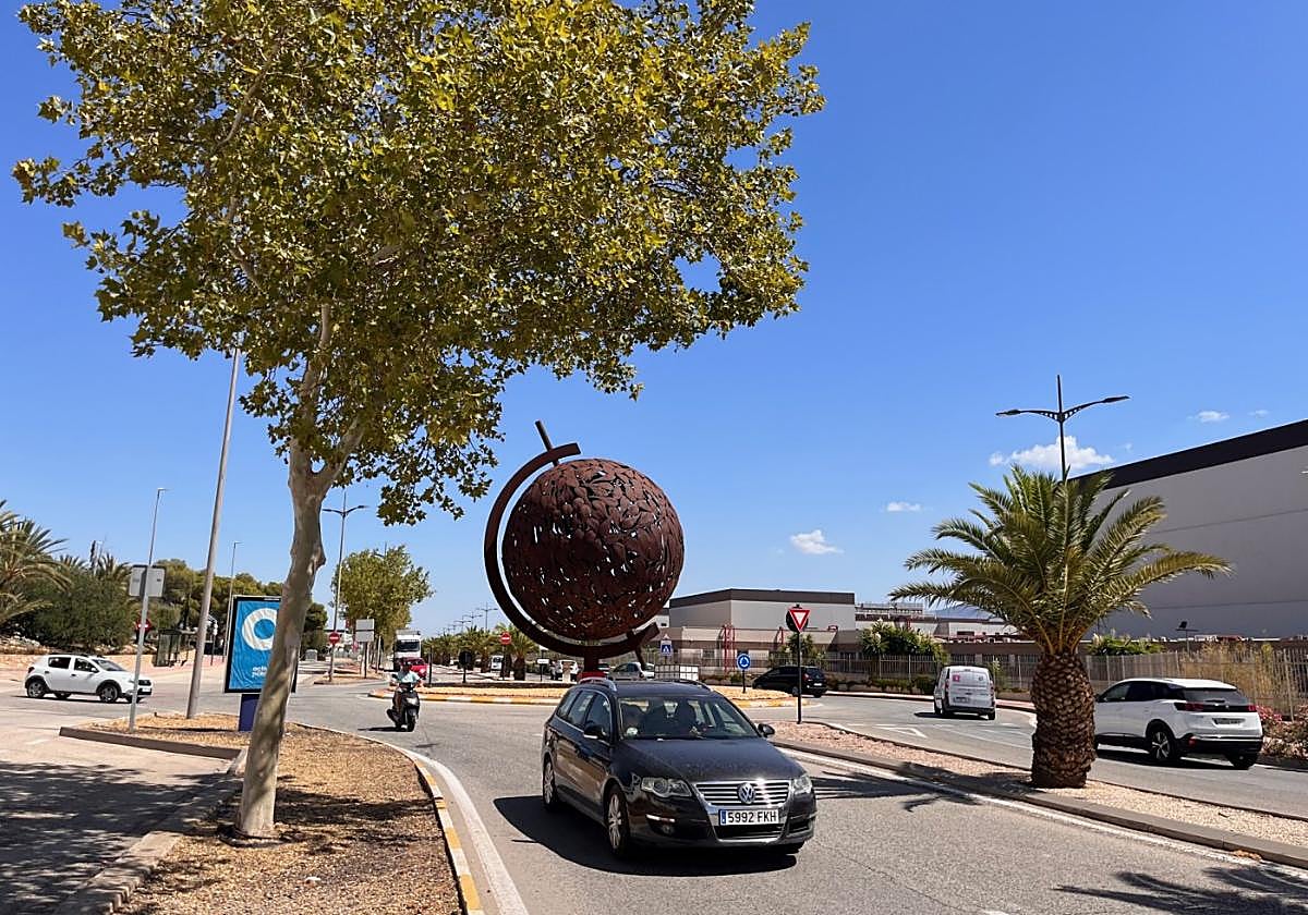 Avenida Antonio Fuertes, donde está prevista la instalación de las cámaras de seguridad.