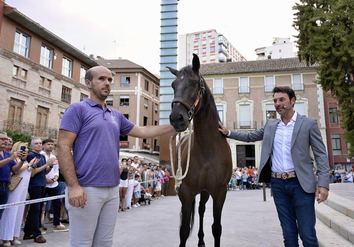 Presentación de la cuadra de Andy Cartagena en Murcia