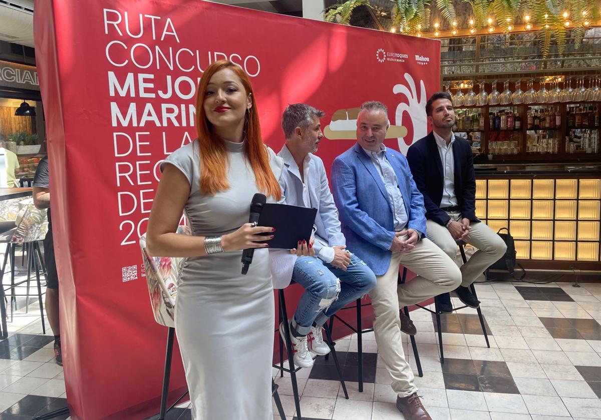 Estefanía García, Pablo Martínez, Diego Aroca y Patricio Sánchez.