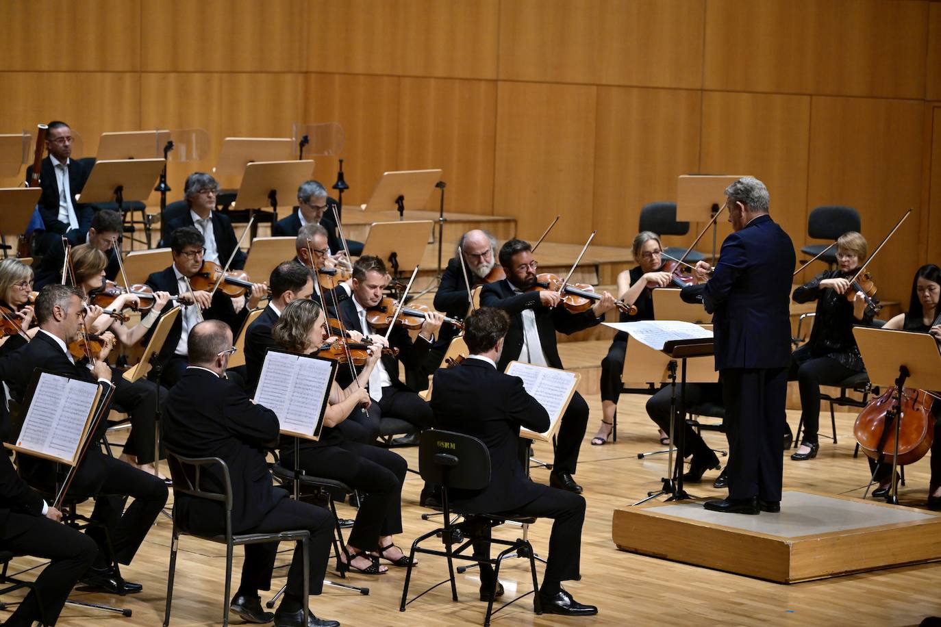 Sentido tributo de la Sinfónica de Murcia a la memoria de Octavio de Juan