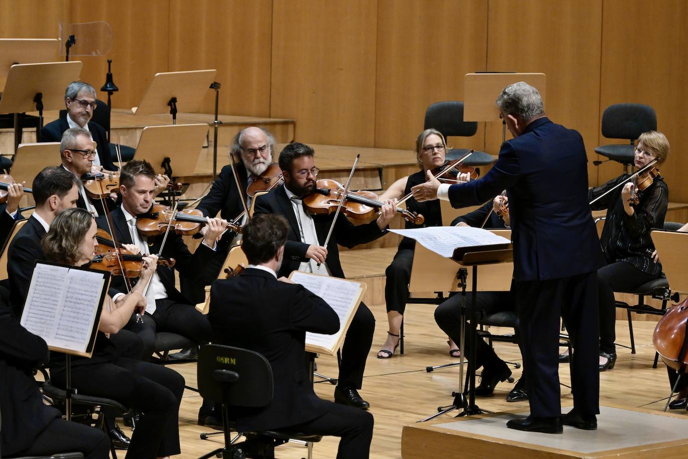 Sentido tributo de la Sinfónica de Murcia a la memoria de Octavio de Juan