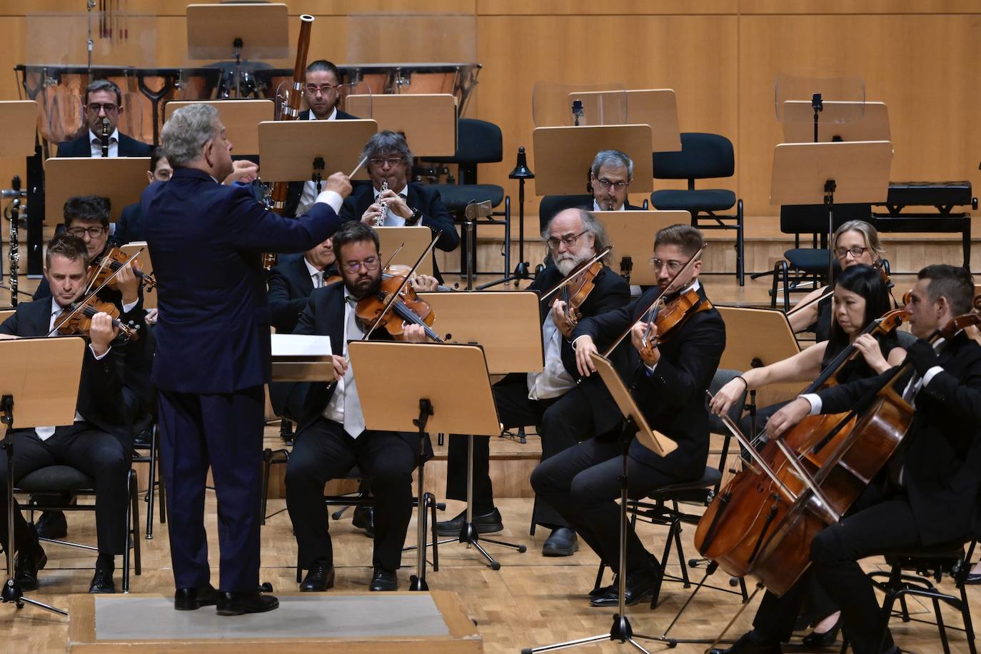 Sentido tributo de la Sinfónica de Murcia a la memoria de Octavio de Juan