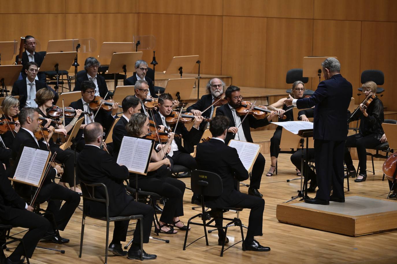 Sentido tributo de la Sinfónica de Murcia a la memoria de Octavio de Juan