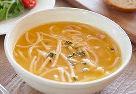 Aletría es como se definen en Murcia los fideos gordos.