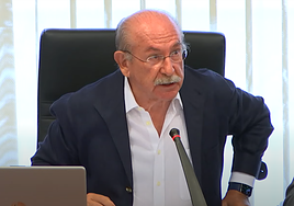 Luis del Rivero en la Comisión de Asuntos Generales de la Asamblea Regional