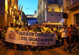 marcha de los Juegos Deportivos del Guadalentín