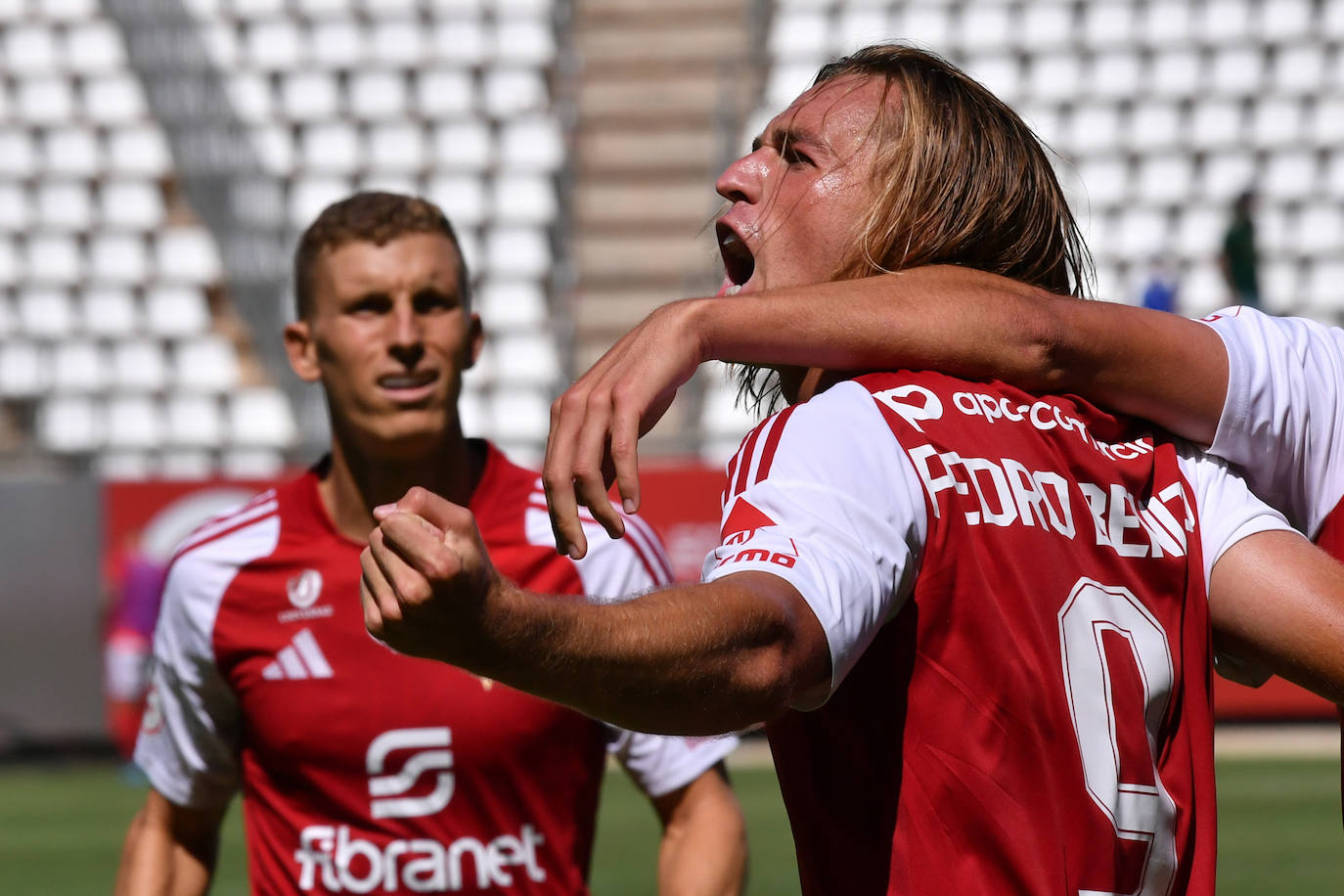 La victoria del Real Murcia contra el Mérida, en imágenes