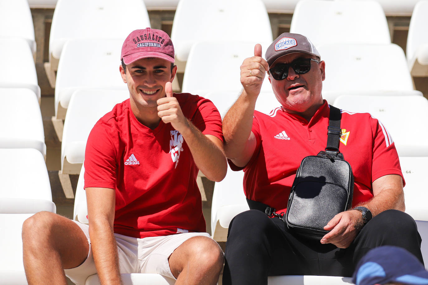 La victoria del Real Murcia contra el Mérida, en imágenes