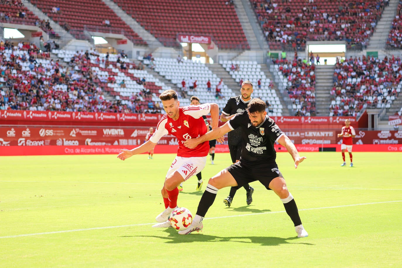 La victoria del Real Murcia contra el Mérida, en imágenes