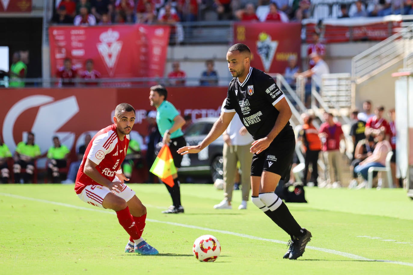 La victoria del Real Murcia contra el Mérida, en imágenes